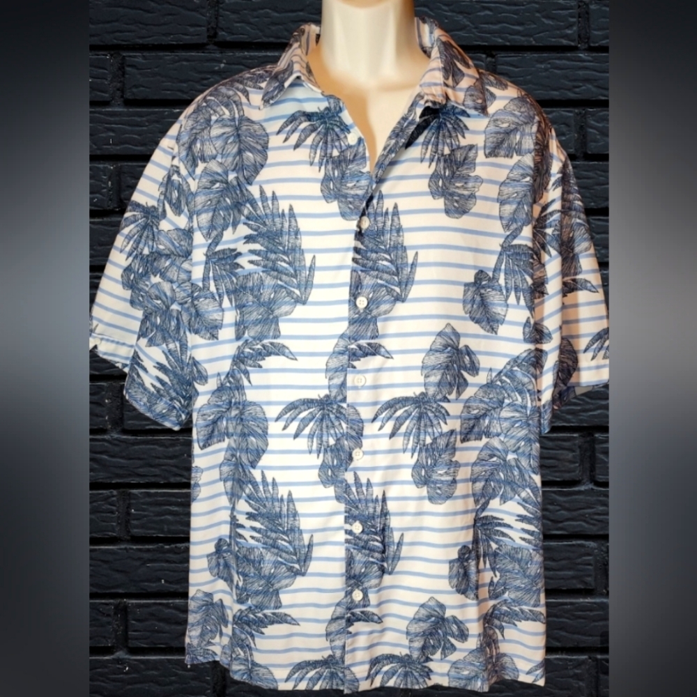 Tropical Button Down Shirt by Cafe Luna